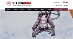 Desktop Screenshot of hydraram.com